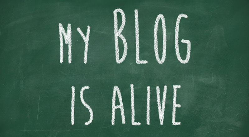 My Blog is Alive