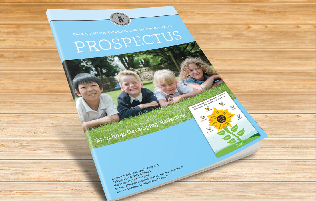 Chewton mendip prospectus design update