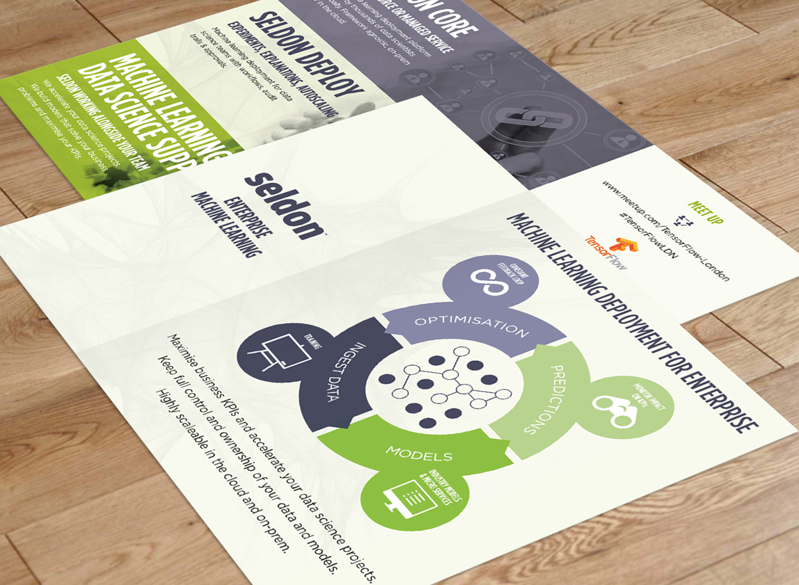 Seldon leaflet design