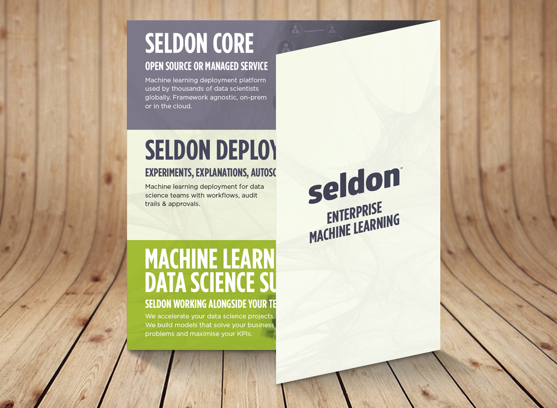 Seldon leaflet design