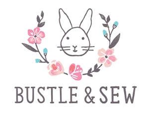 Bustle & Sew logo