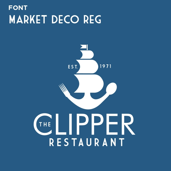 Clipper font