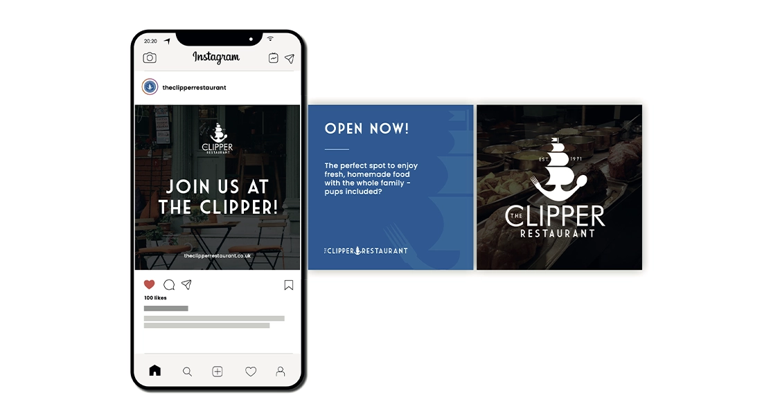 Clipper instagram carousel