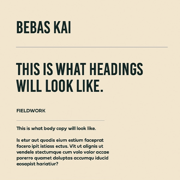 Crossman typography