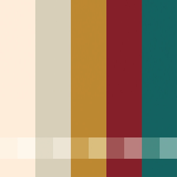 Mexicoma colour palette