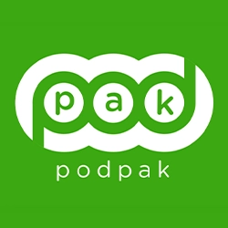 PodPak logo design